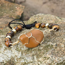Cargar imagen en el visor de la galería, Pulsera Piedra brown
