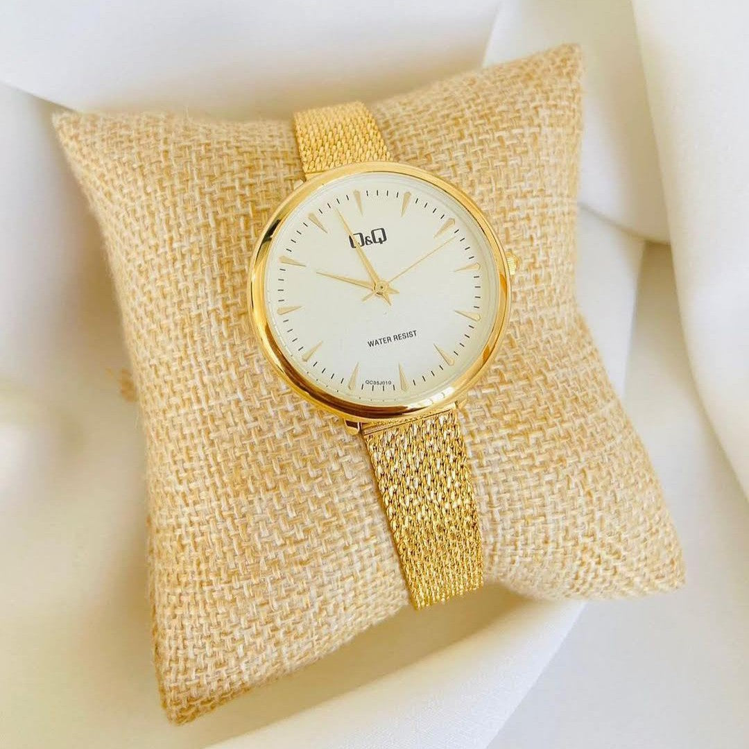 Reloj q&q dama discount dorado