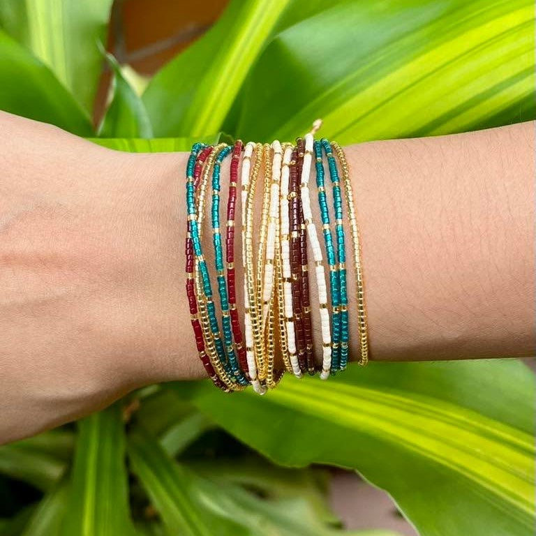 Dos Pulseras Miyuki